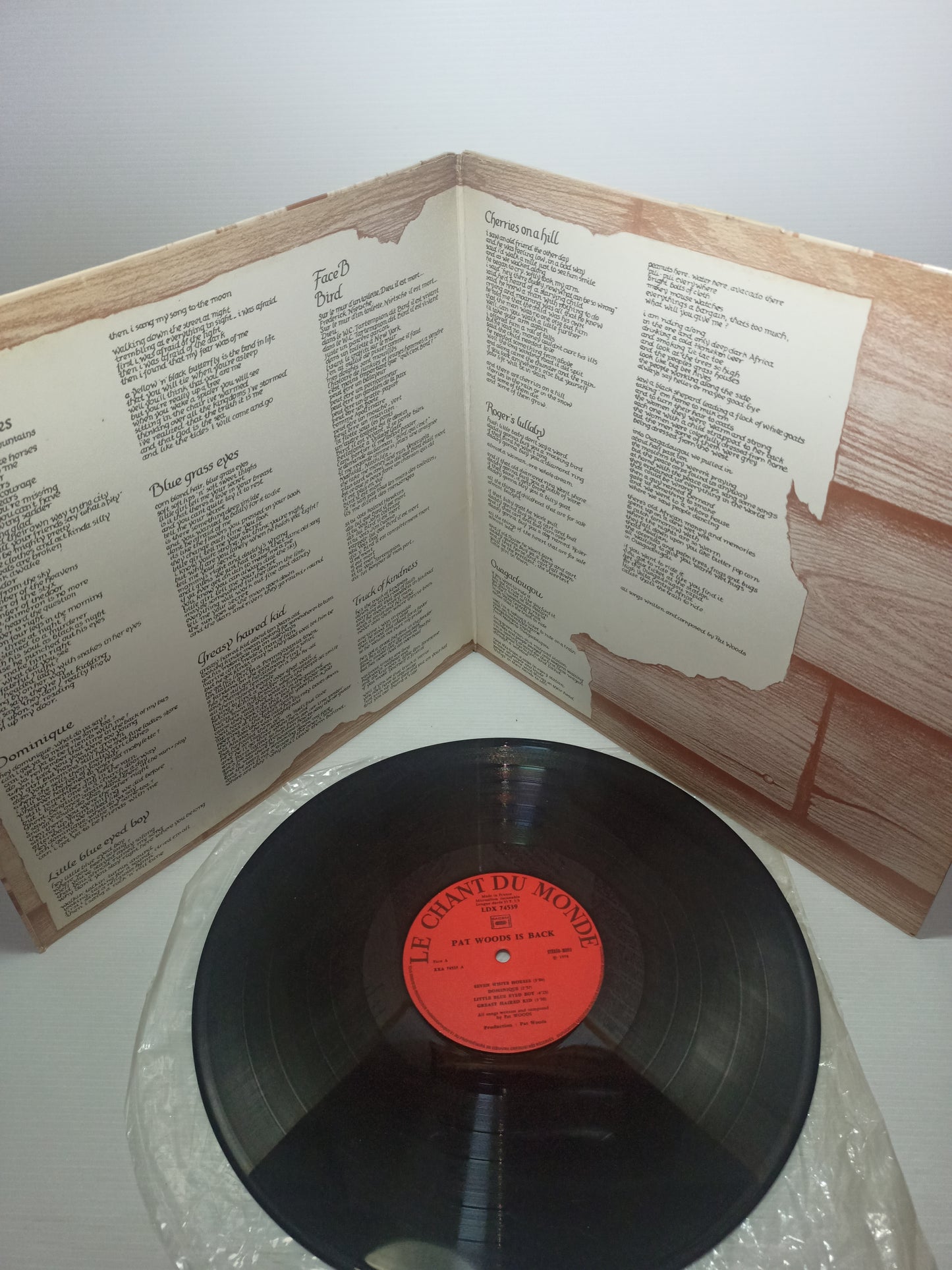 Is Back! Pat Woods LP 33 Giri