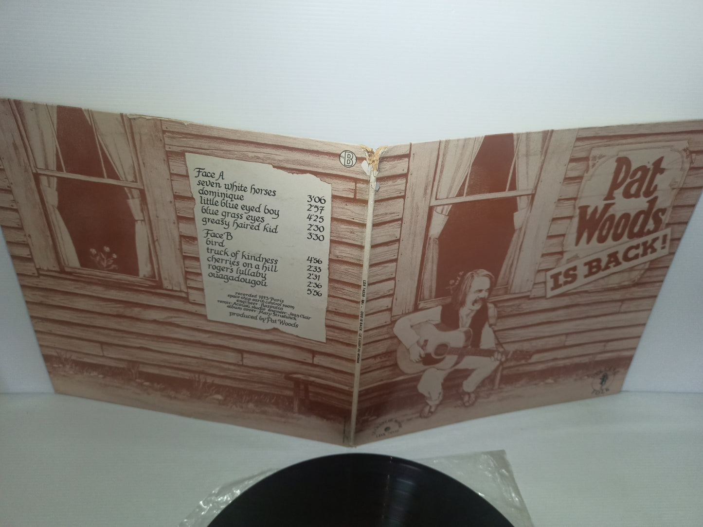 Is Back! Pat Woods LP 33 Giri