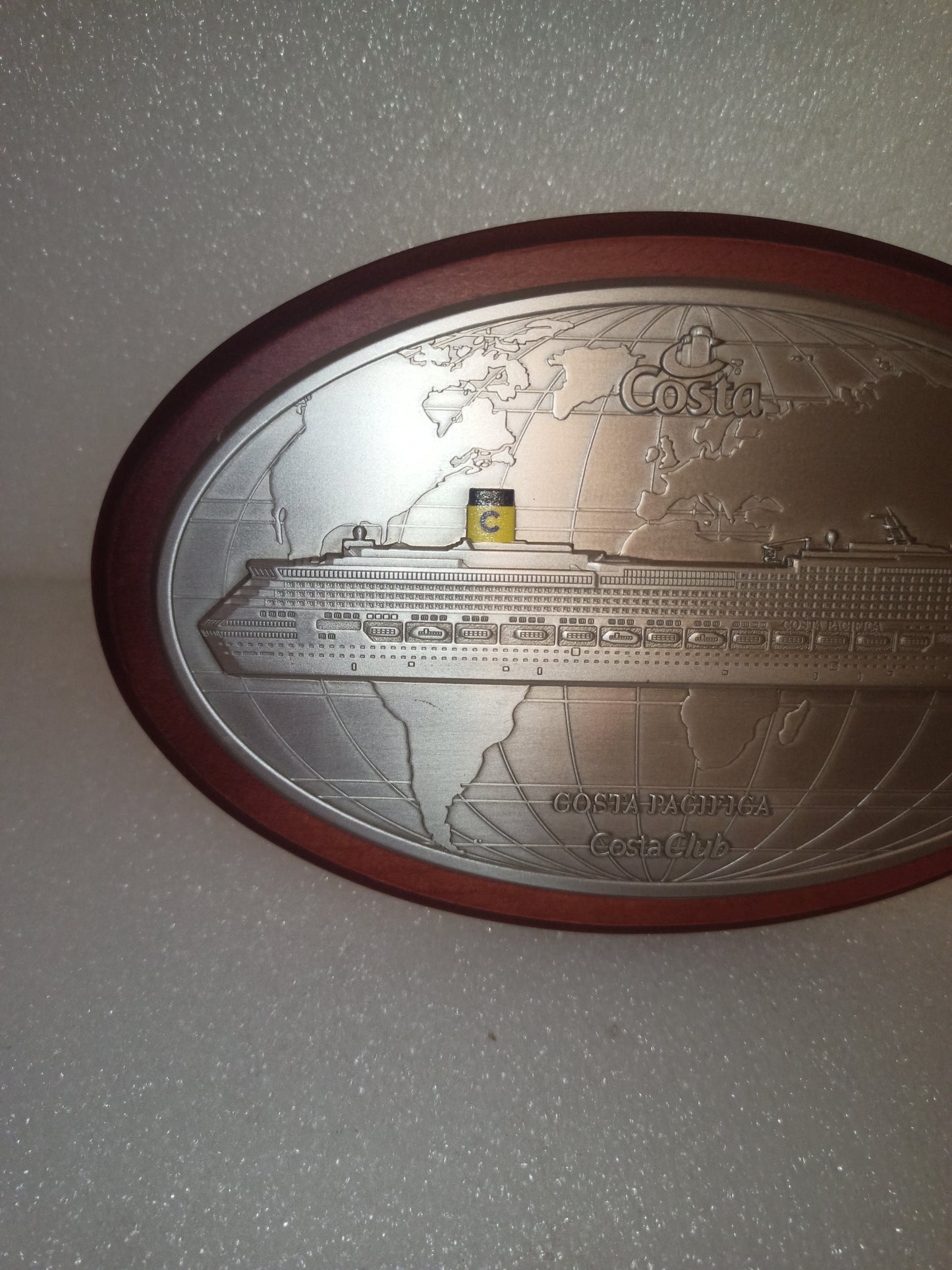 Targa Costa Pacifica Costa Club In Metallo e Legno
Made in Italy