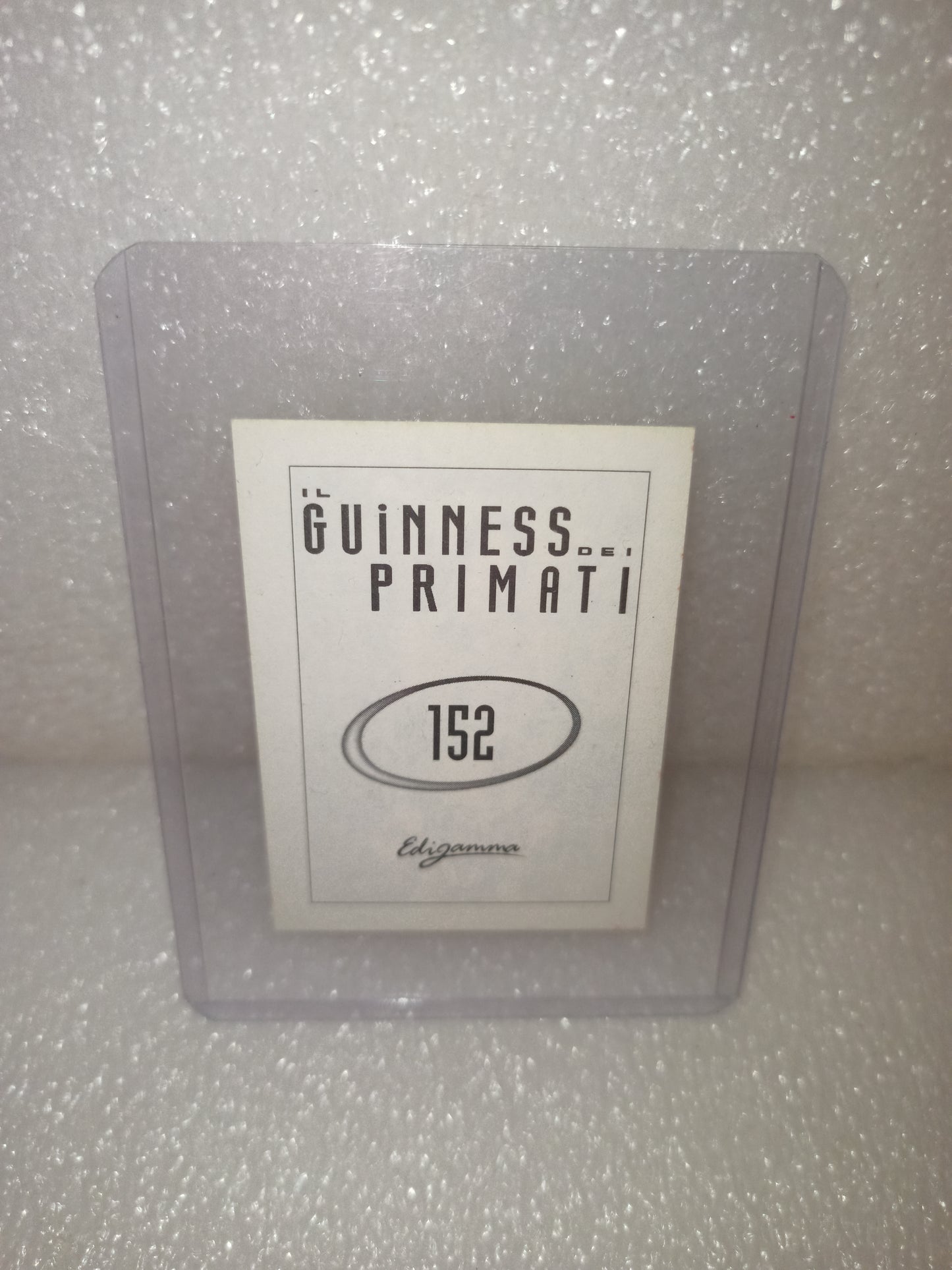 Figurina Michael Jackson Edigamma
N.152 collezione album Guinness dei Primati
Anni 90