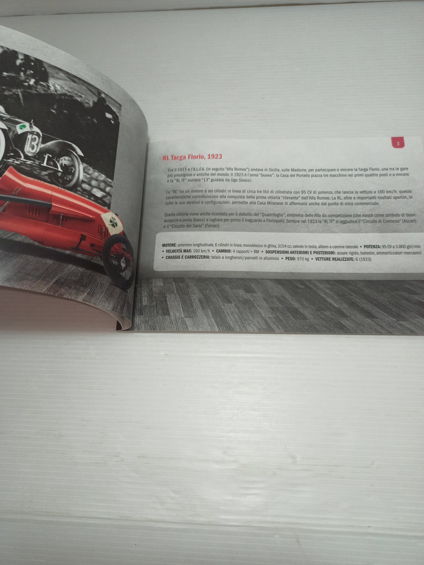 Alfa Romeo libretto pubblicitario Passione Corse