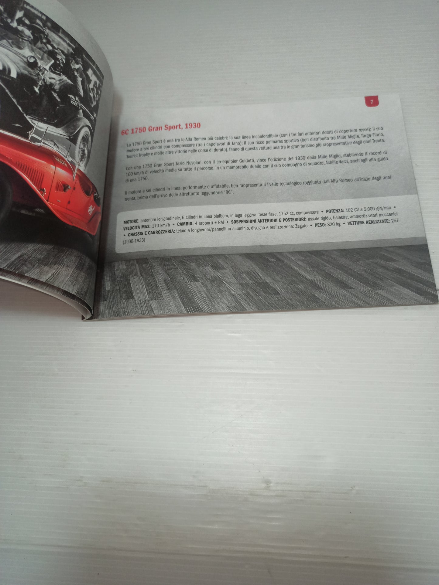 Alfa Romeo libretto pubblicitario Passione Corse