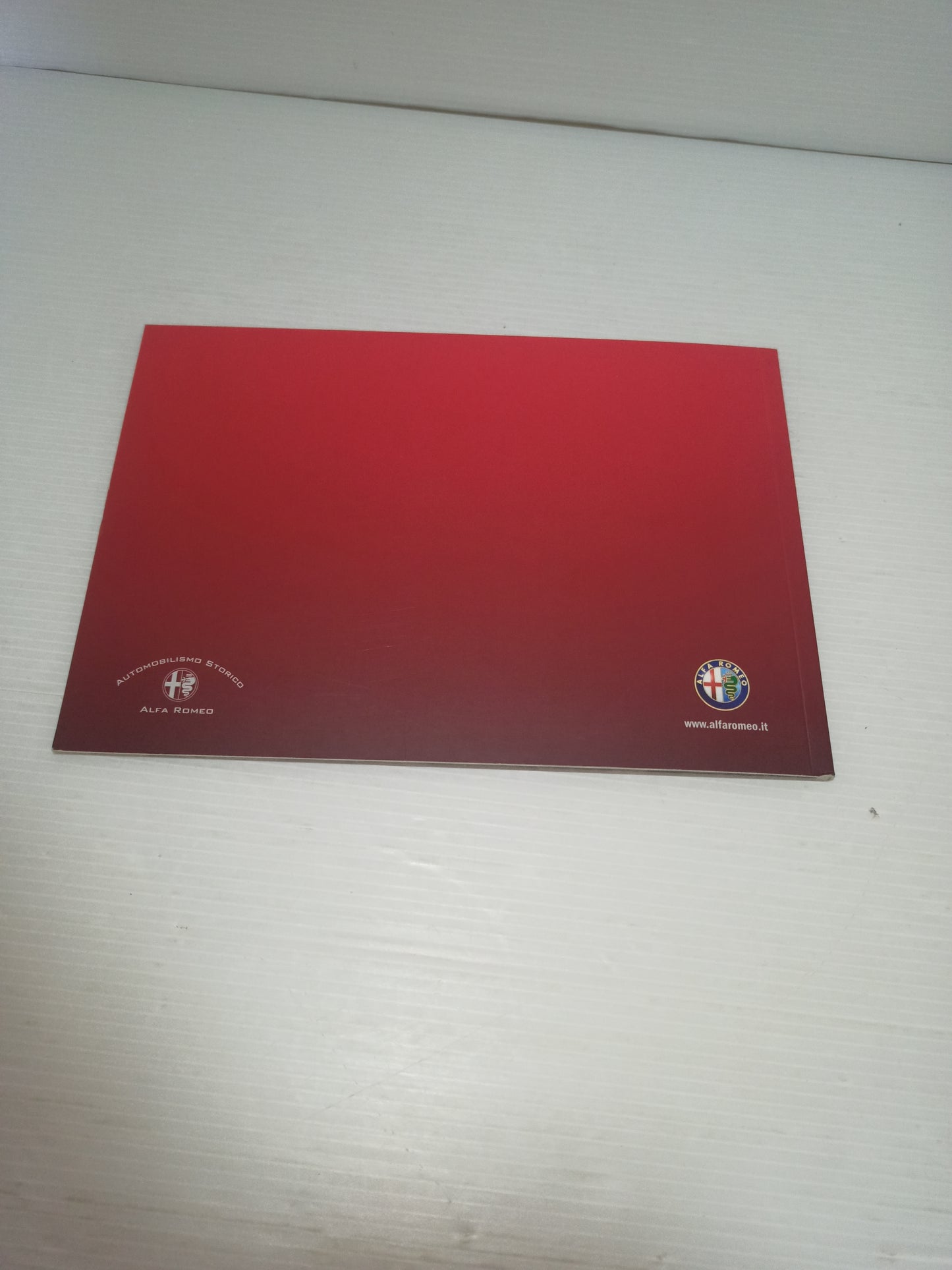 Alfa Romeo libretto pubblicitario Passione Corse