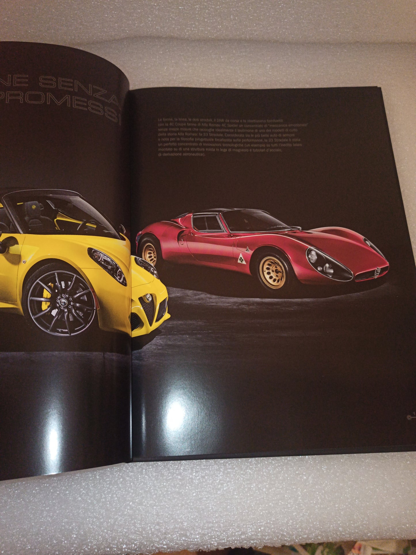 Alfa Romeo 4C Spider Libro Pubblicitario
Edito nel 2014