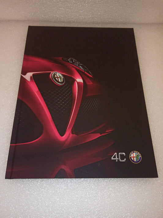 Alfa Romeo 4C  Libro Pubblicitario