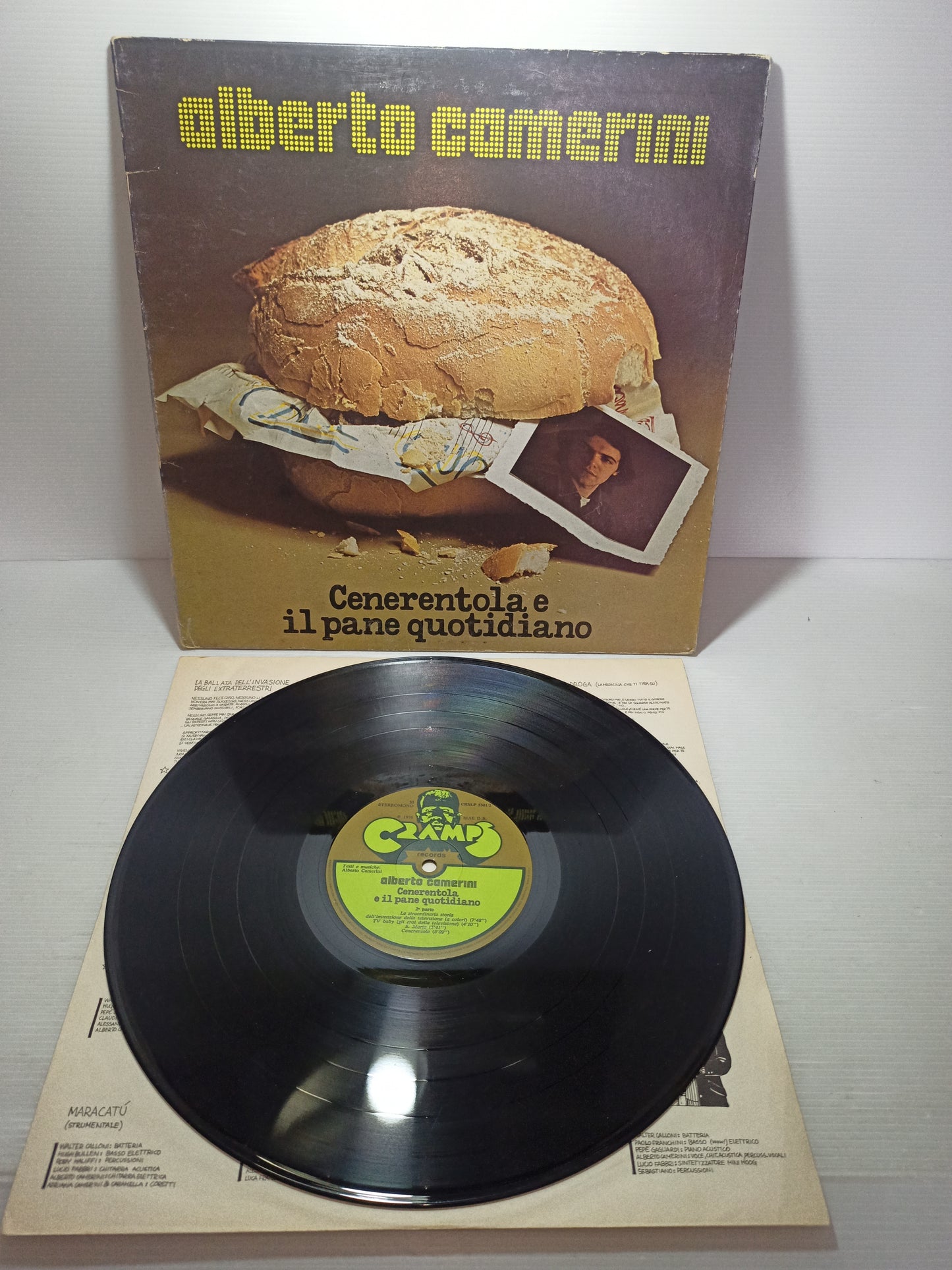 Cenerentola E Il Pane Quotidiano Alberto Camerini LP 33 giri
