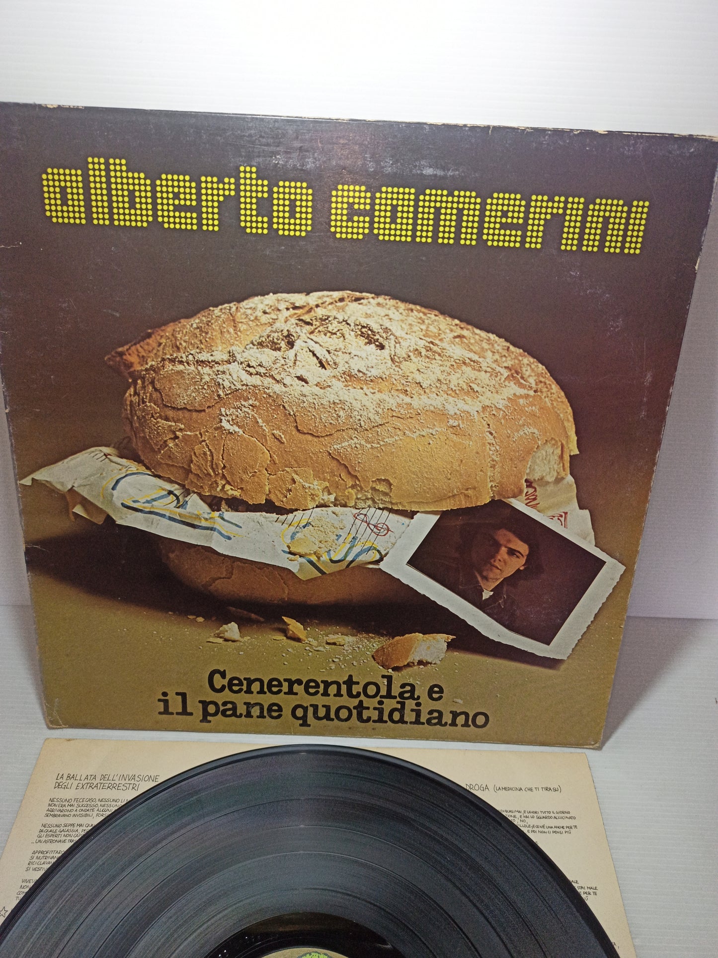 Cenerentola E Il Pane Quotidiano Alberto Camerini LP 33 giri