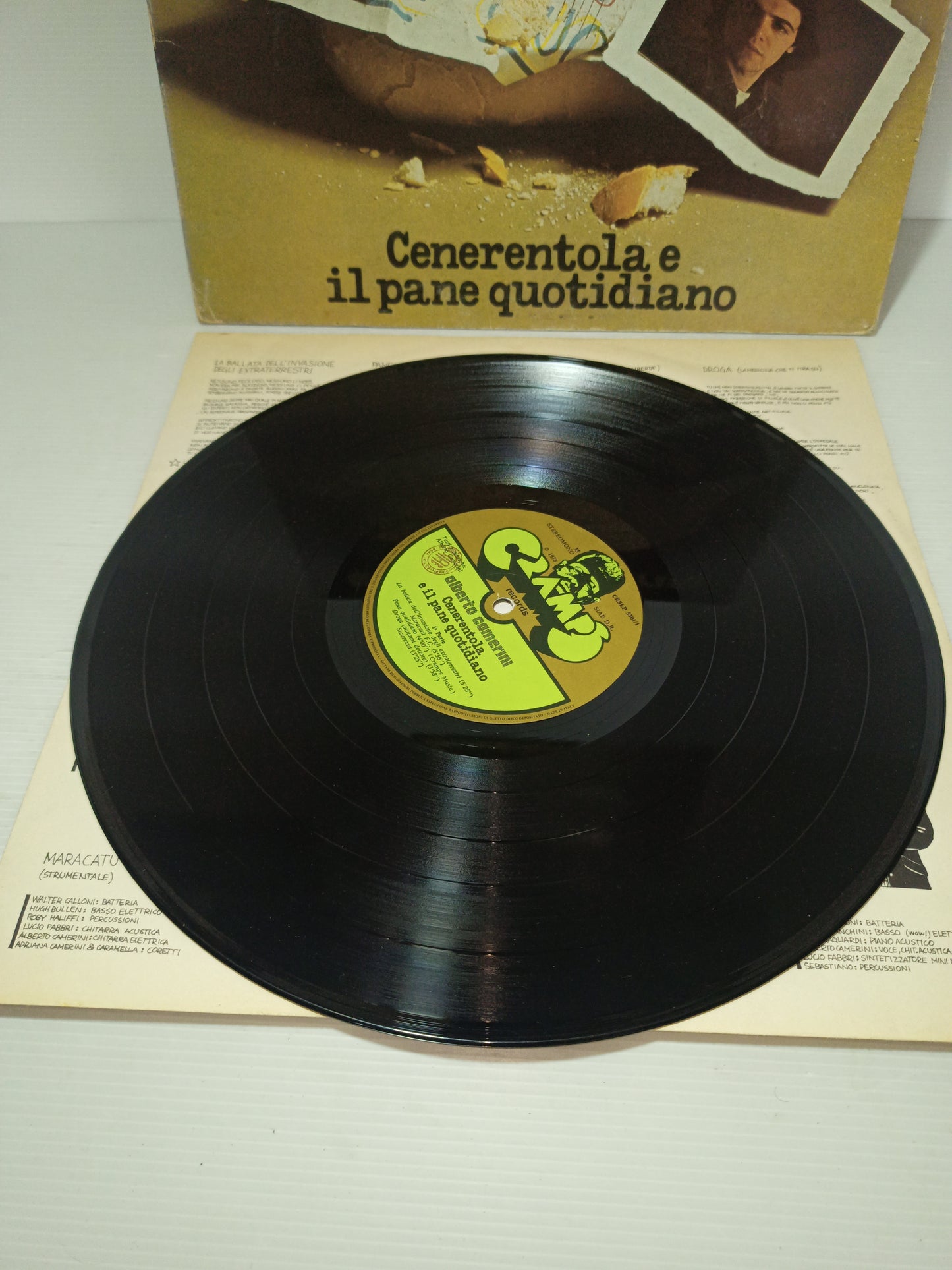 Cenerentola E Il Pane Quotidiano Alberto Camerini LP 33 giri