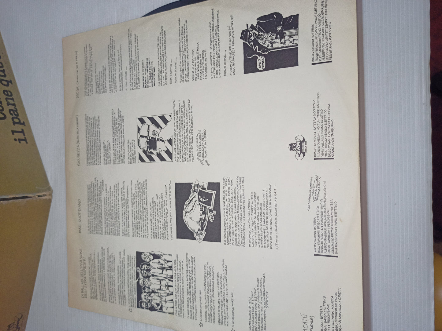 Cenerentola E Il Pane Quotidiano Alberto Camerini LP 33 giri