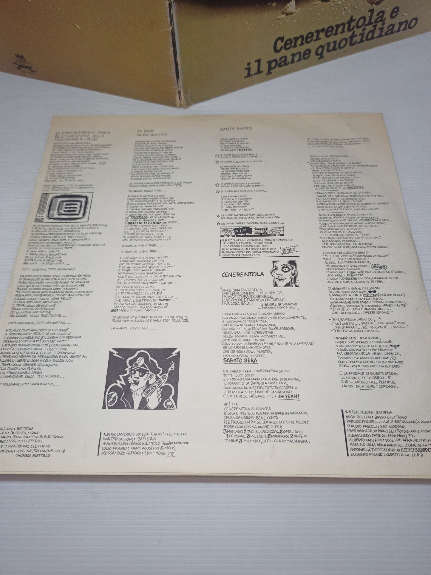 Cenerentola E Il Pane Quotidiano Alberto Camerini LP 33 giri