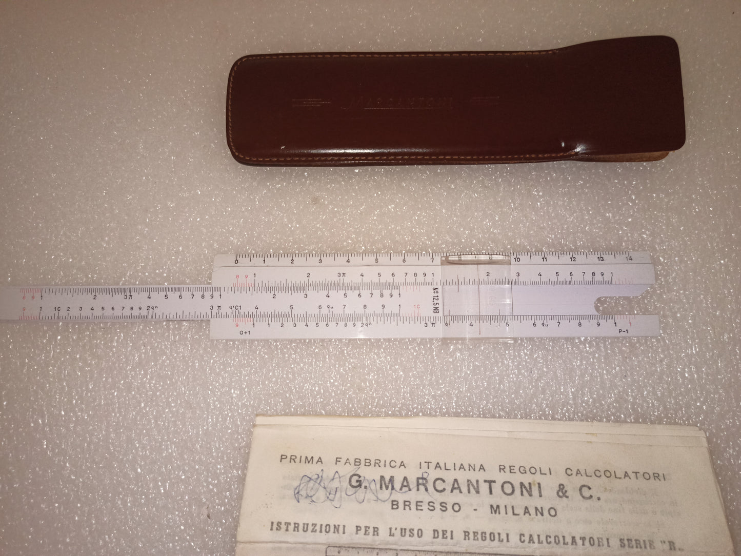 Regolo Calcolatore Marcantoni Anni 60
In plastica