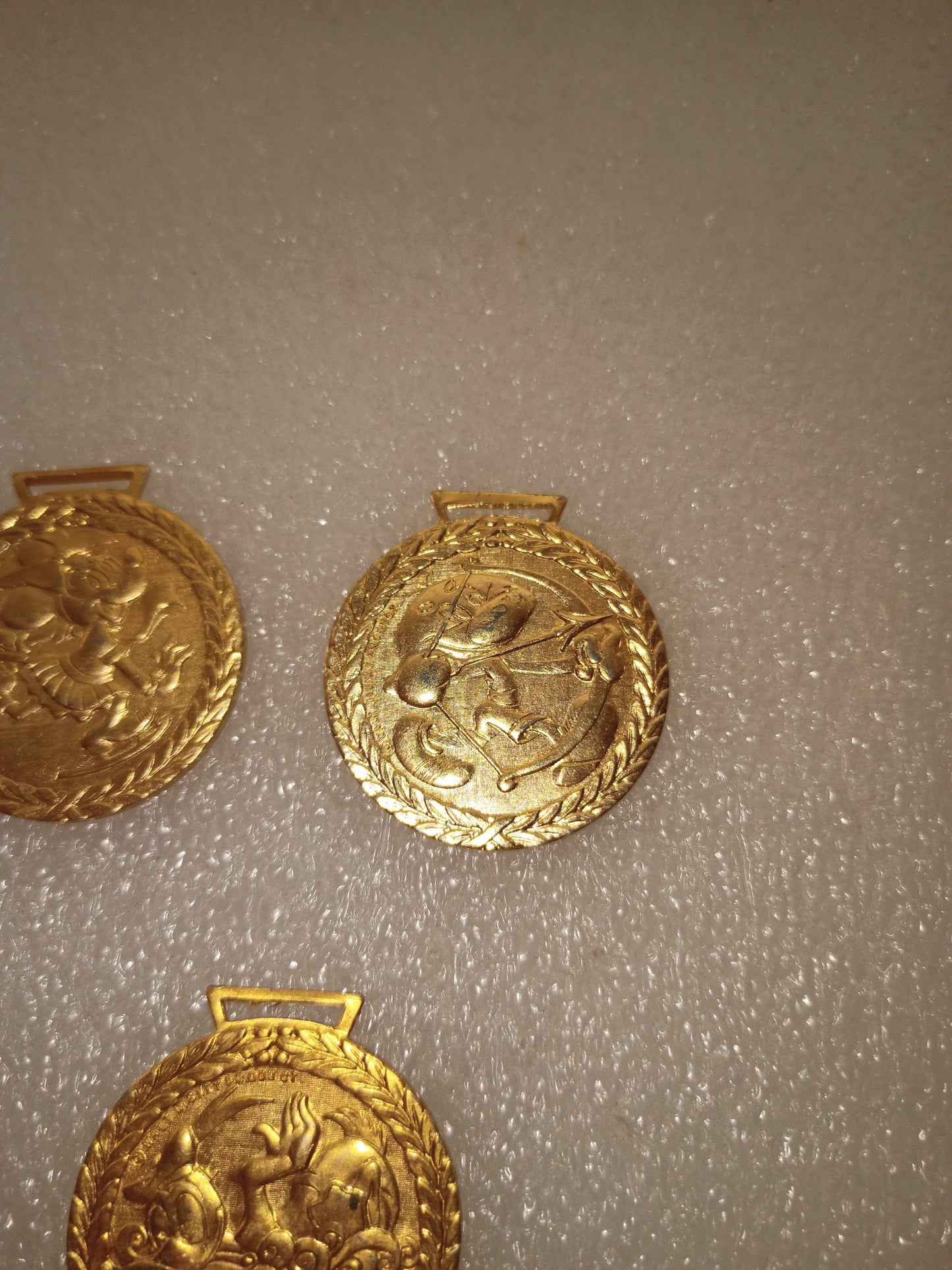 5 Medaglie Topolino Operazione Olimpiadi Monaco 1972