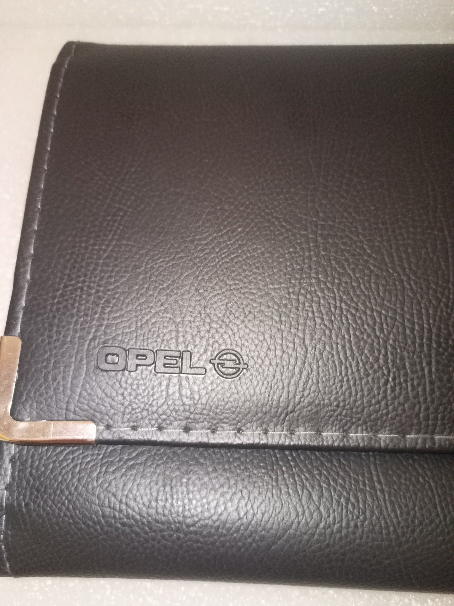 Porta Libretto/Documenti Opel In Finta Pelle Vintage