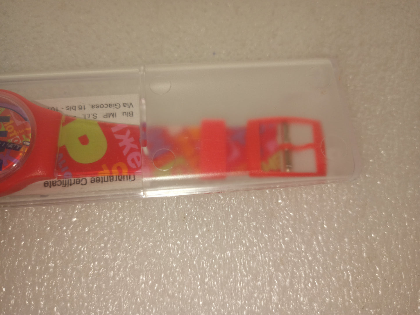 Orologio Pubblicitario Fiat Vintage.Nuovo non testato