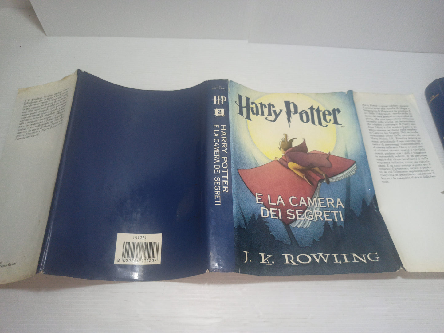 Harry Potter E La Camera Dei Segreti Rowling Ediz.Mondolibri Maggio 2002.