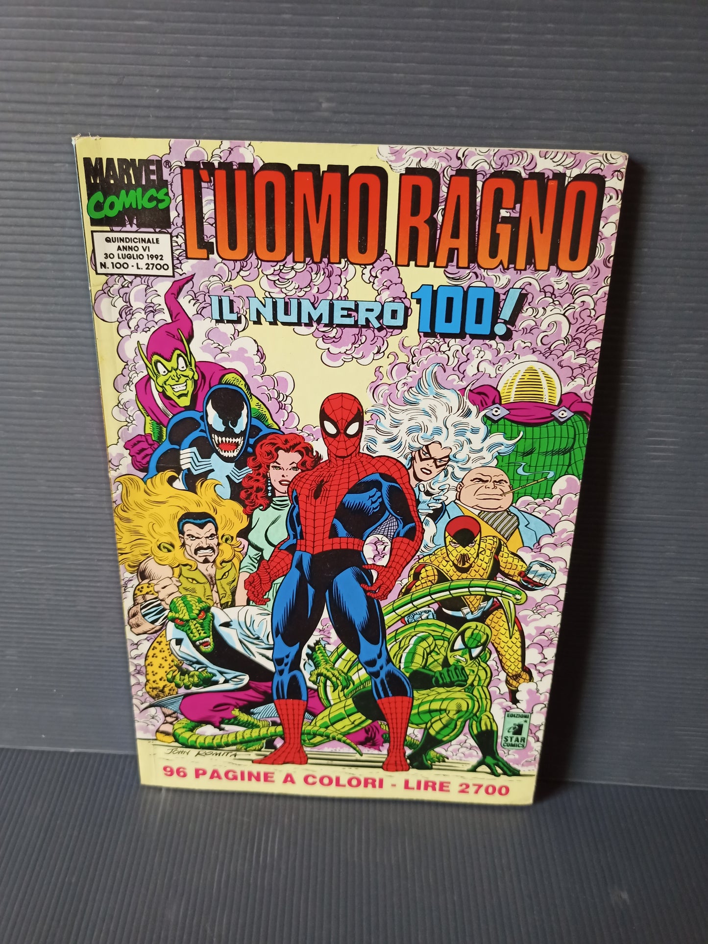 Fumetto L'Uomo Ragno Il Numero 100, Star Comics Luglio 1992