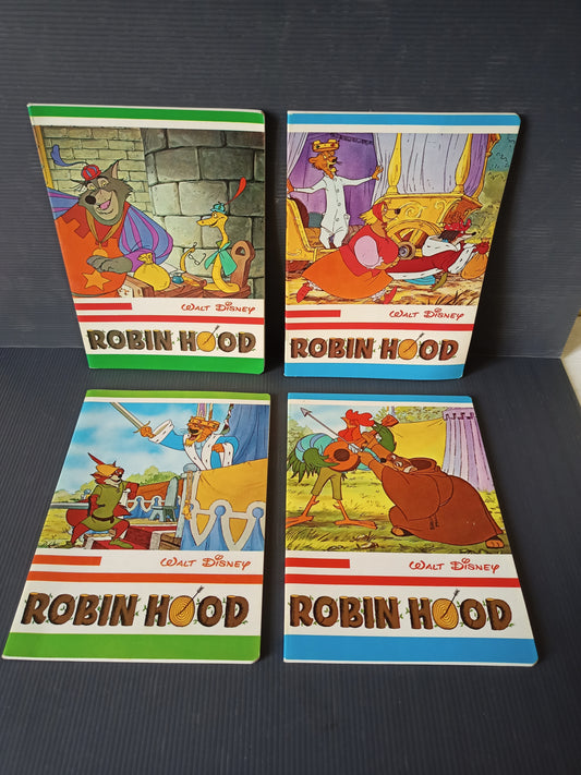 Small Robin Hood notebooks, original from the 70s