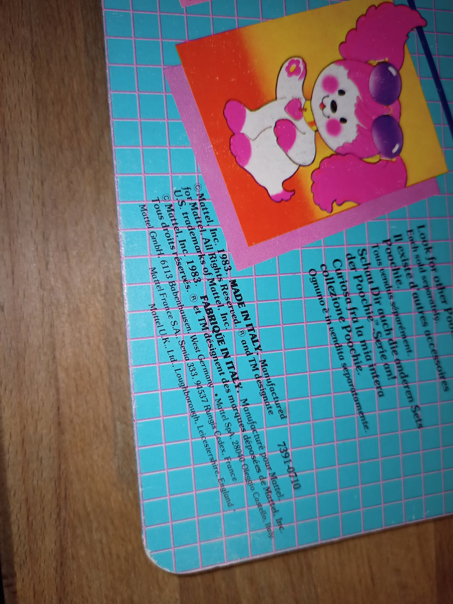 Poochie frames, original Mattel 1983