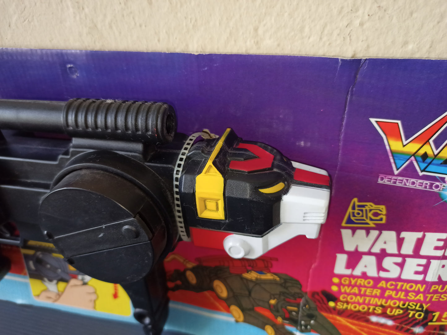Water Laser Water Gun Voltron, Litardi original 1984
