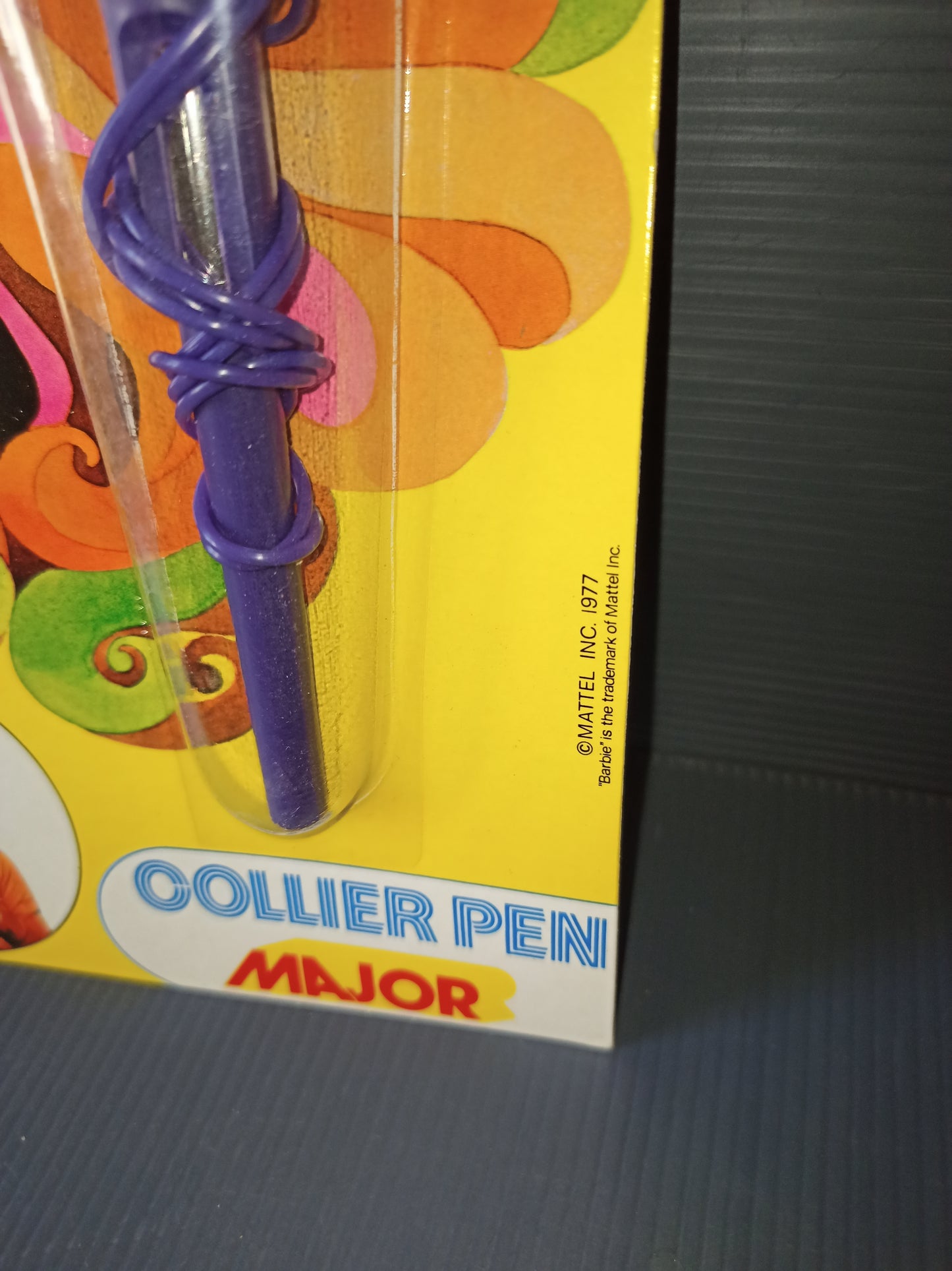 Barbie Collier Pen Major pen, original Mattel 1977