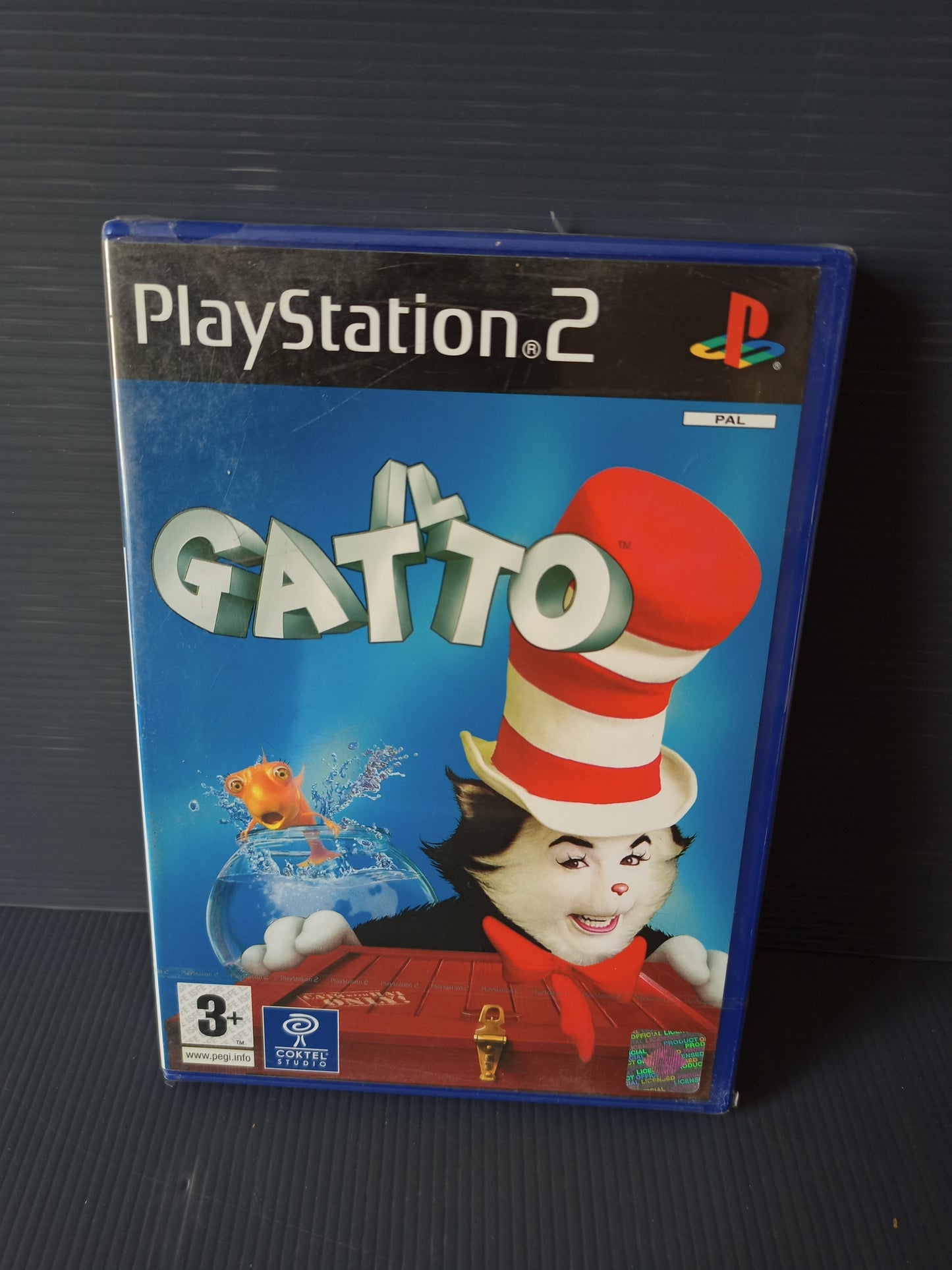Il Gatto Ps2 video game in Italian, sealed