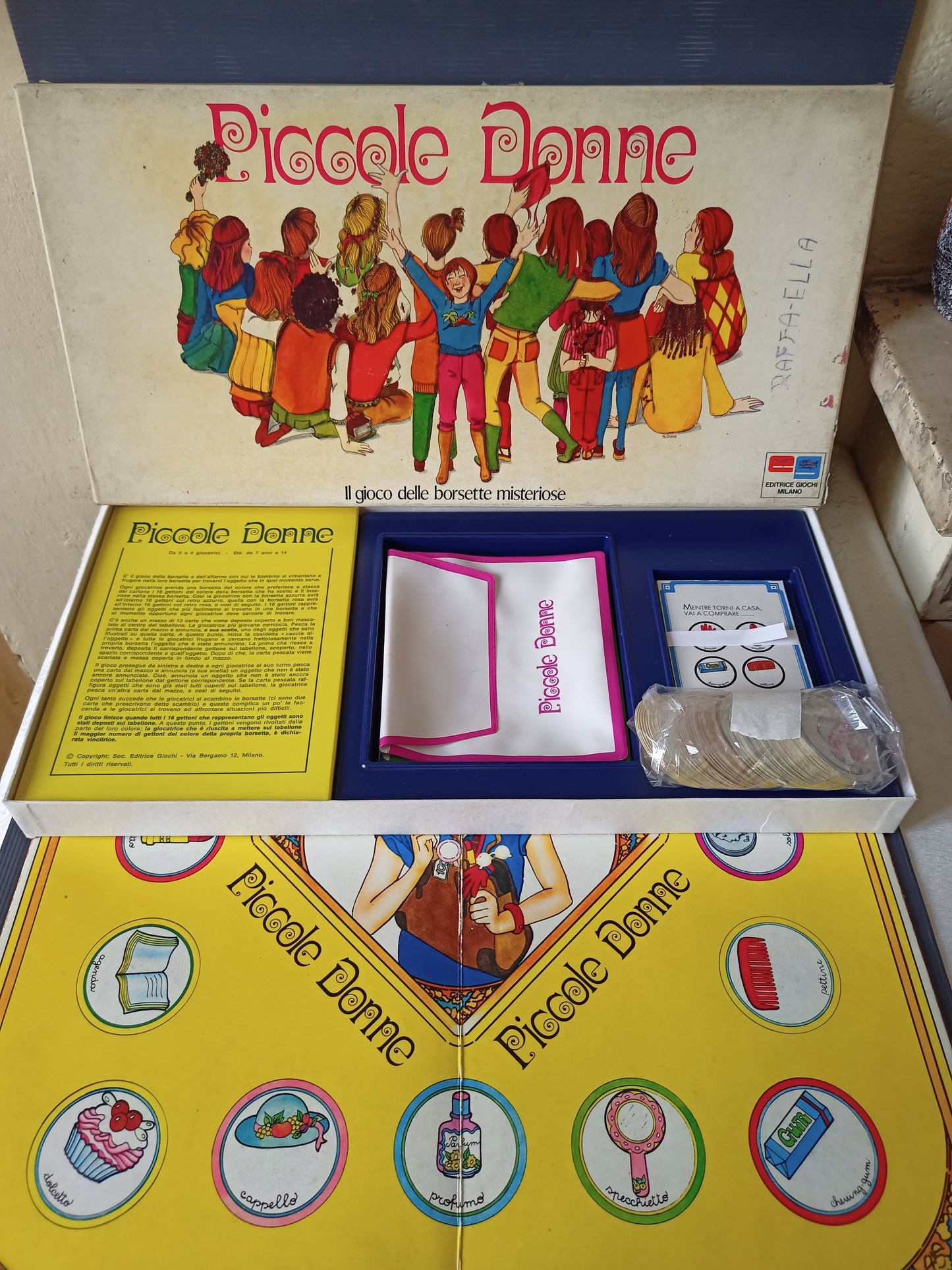 Gioco Piccole Donne, EG originale anni 80