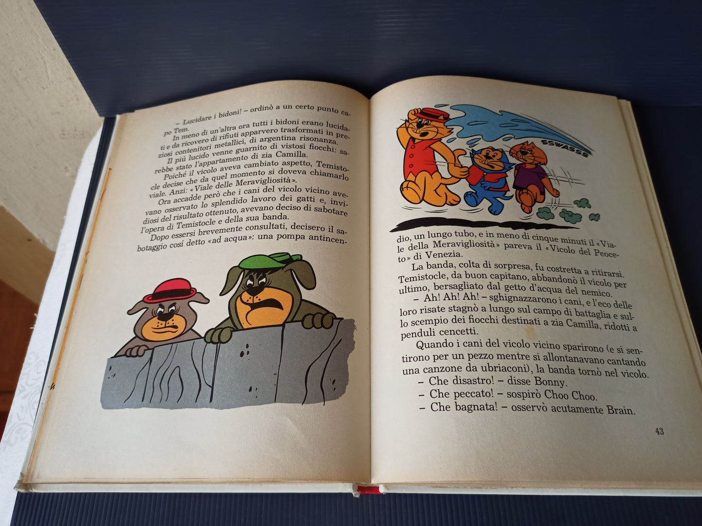 Libro Temistocle e i gatti del vicolo, Mondadori prima edizione 1972