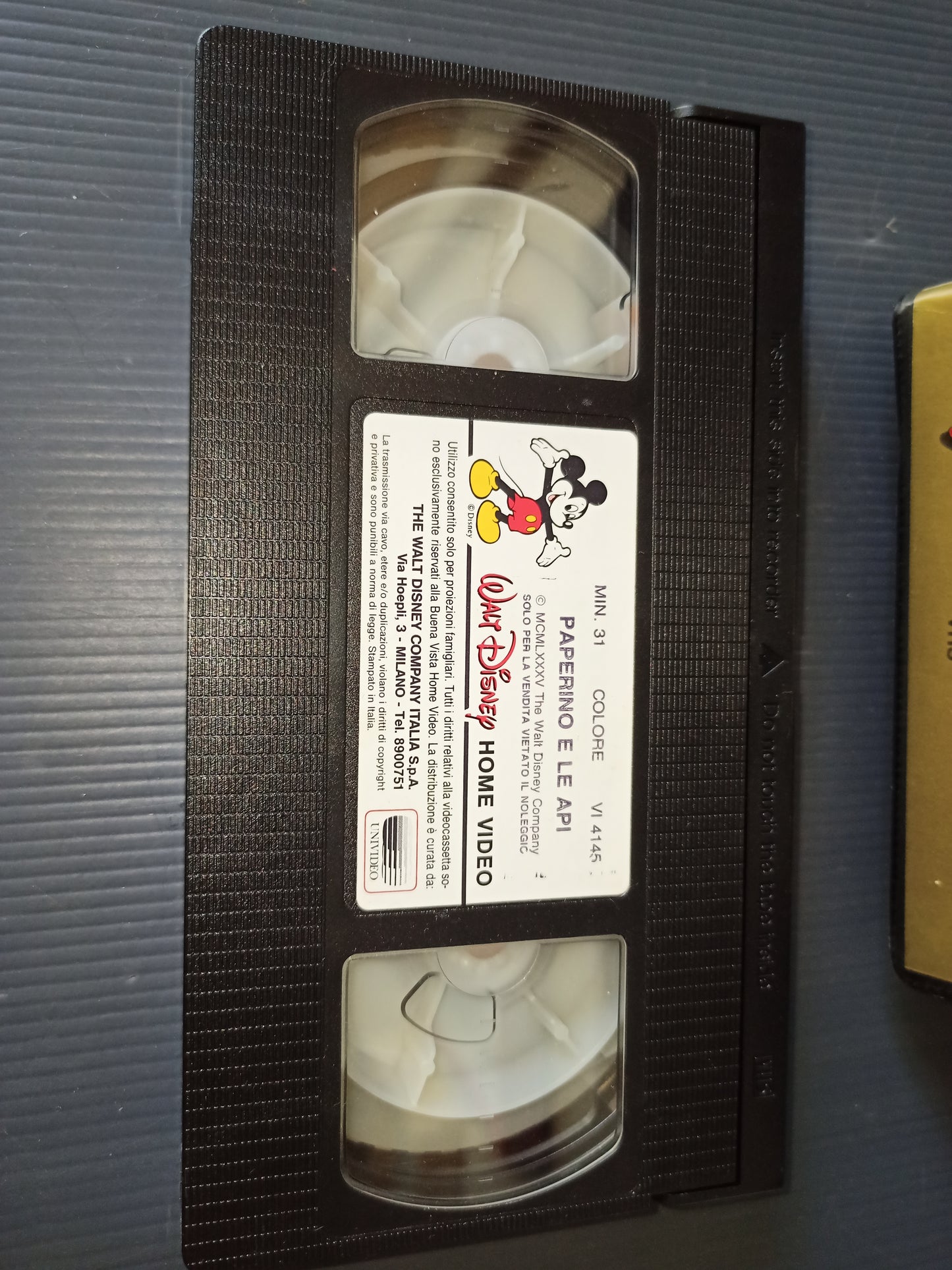 VHS Donald Duck and the Bees, Gold Series 1986