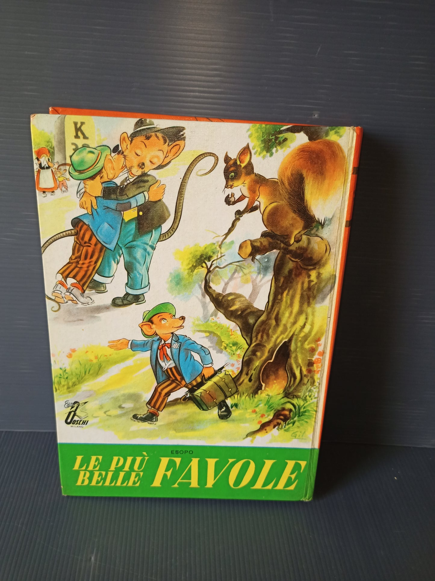 Book The Most Beautiful Fables of Aesop, Editrice Boschi 1955