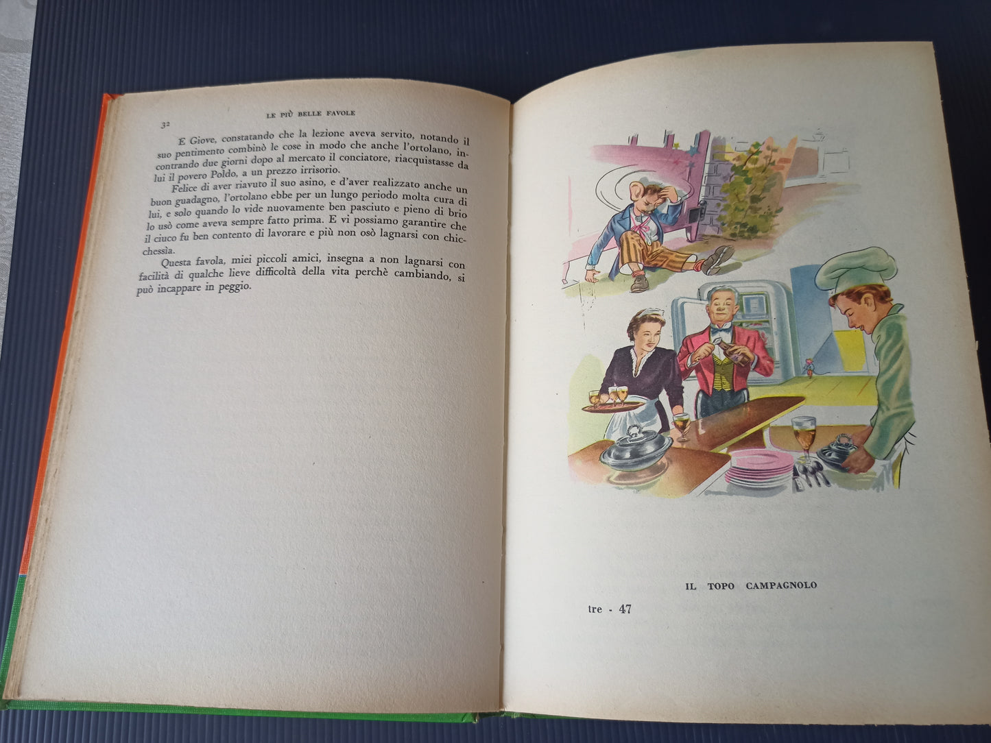 Book The Most Beautiful Fables of Aesop, Editrice Boschi 1955