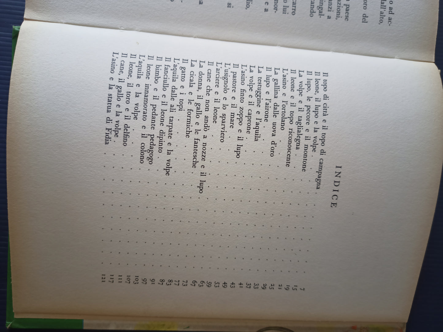 Libro Le Più Belle Favole Di Esopo, Editrice Boschi 1955