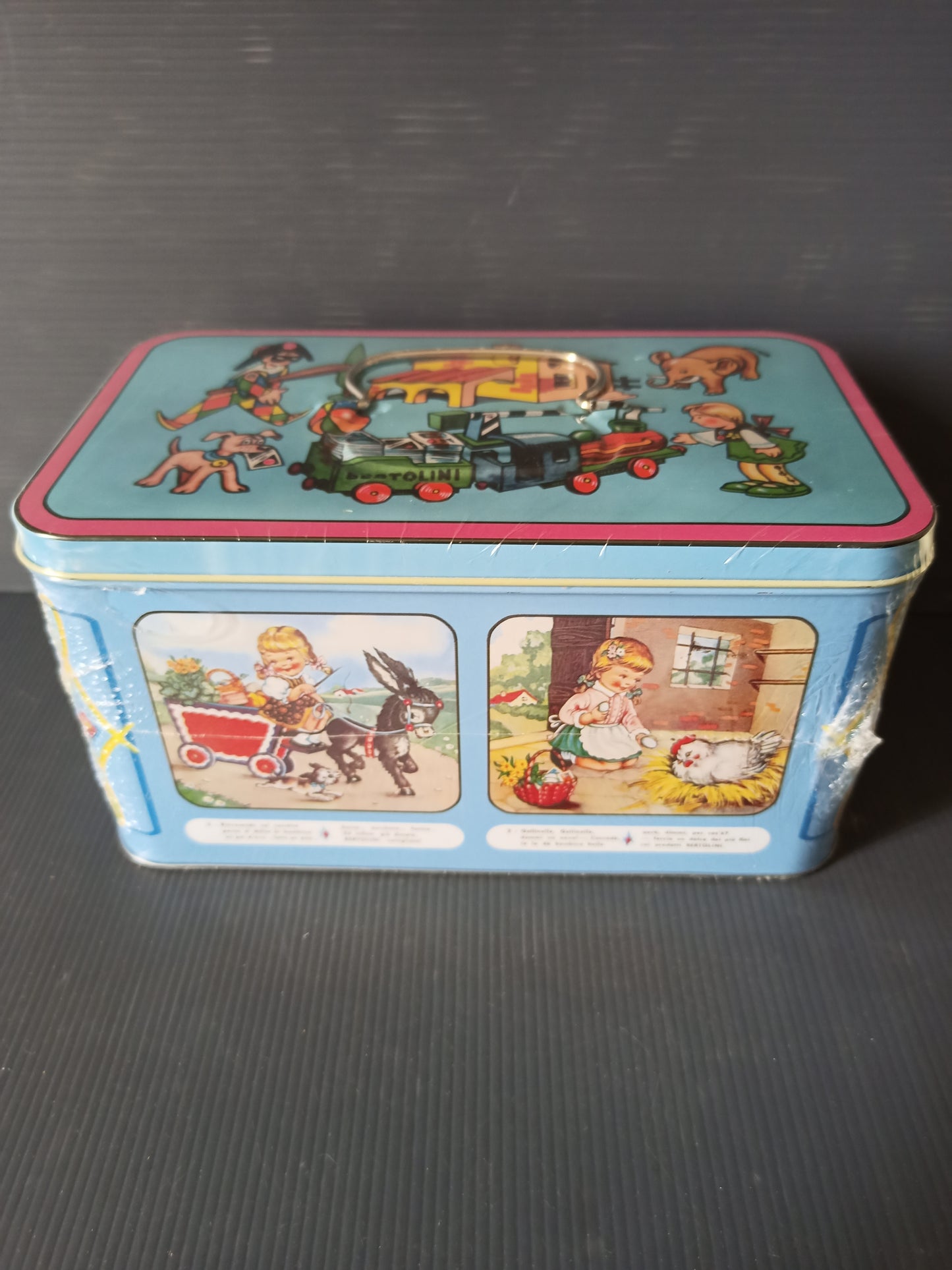 REPRODUCTION Bertolini tin box, sealed