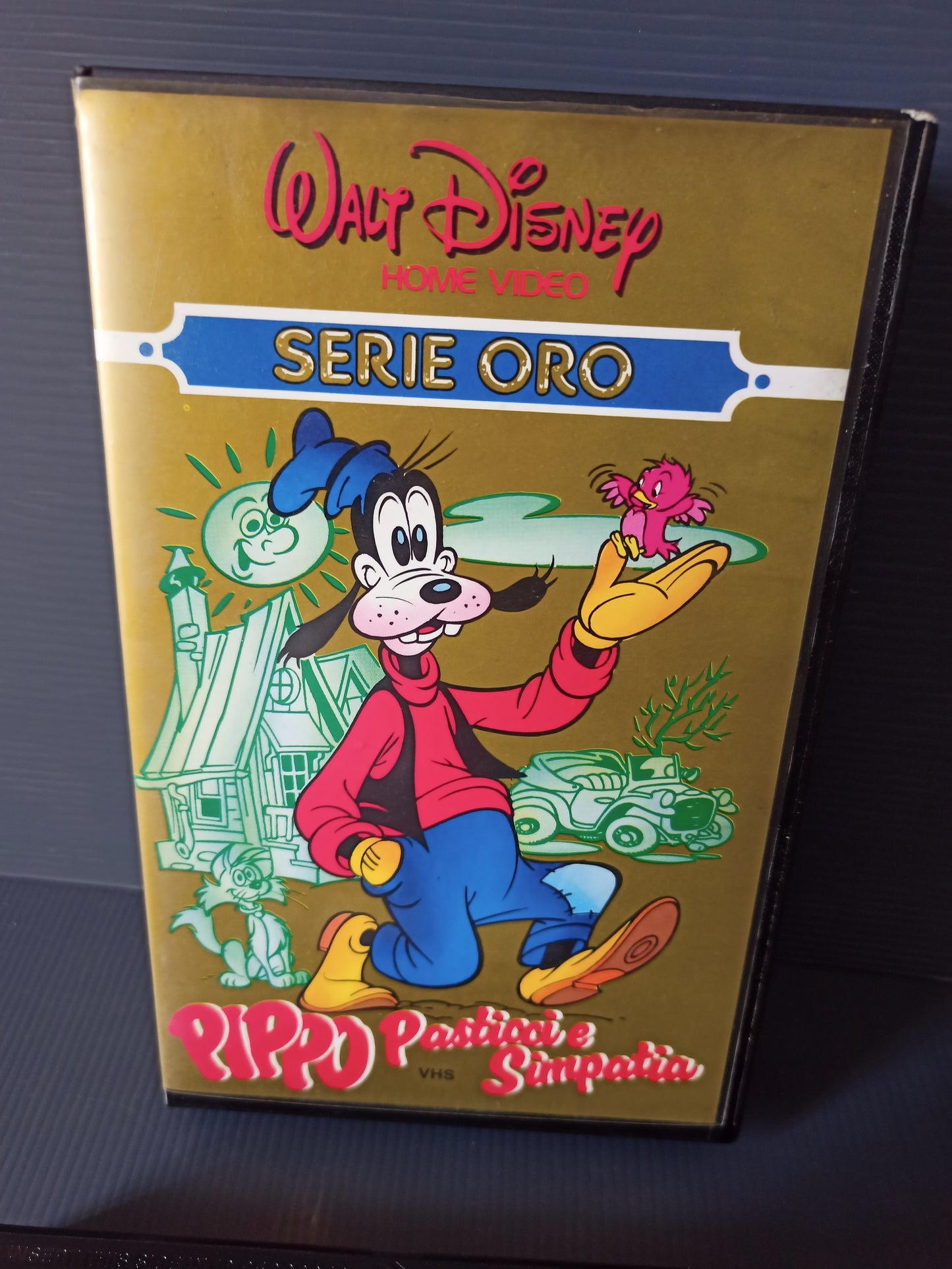 VHS Pippo Pasticci e simpatia Serie Oro, Walt Disney originale 1987