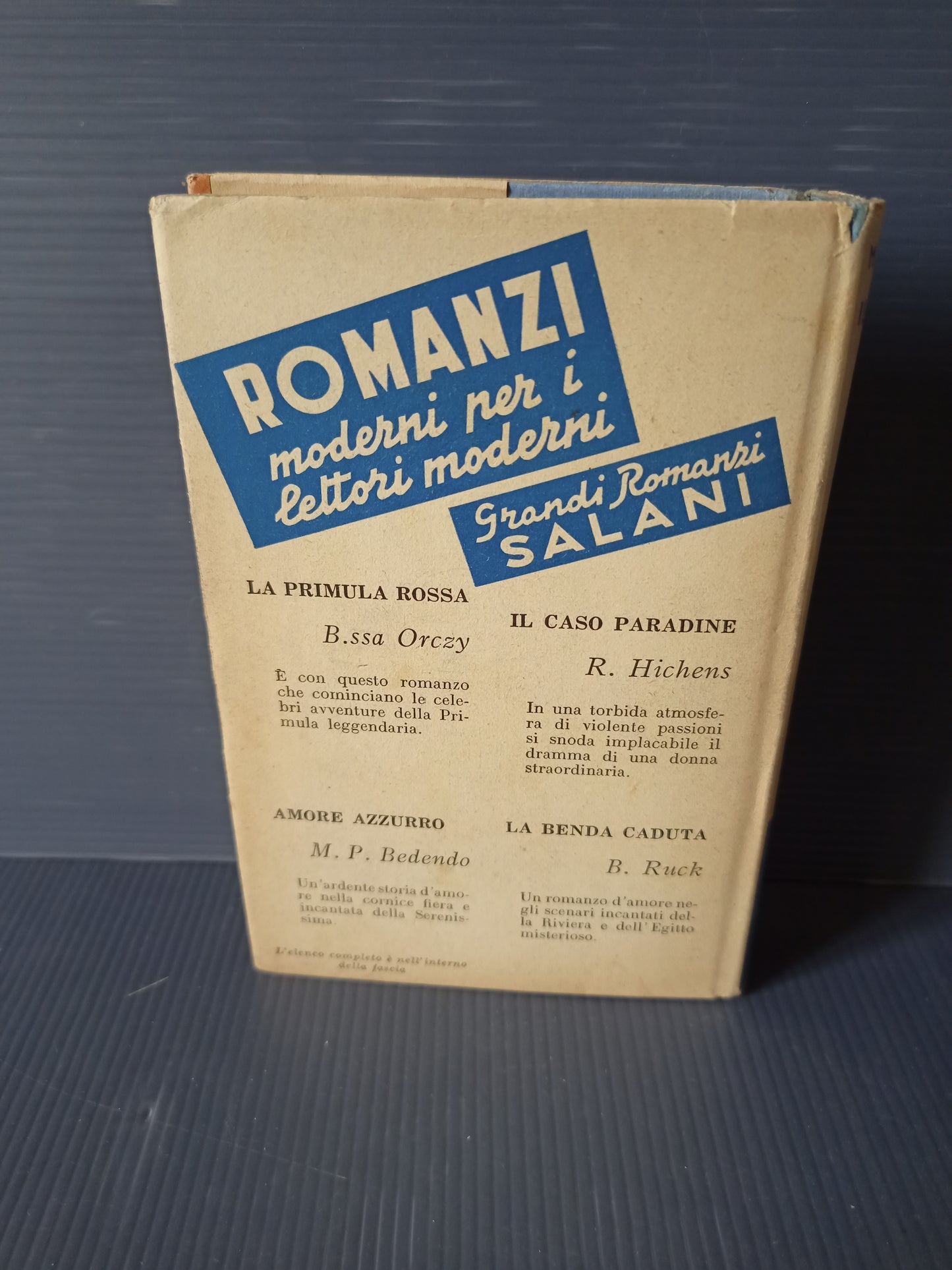 Book Il Vecchio Pozzo, M. Du Veuzit original 1940s-50s