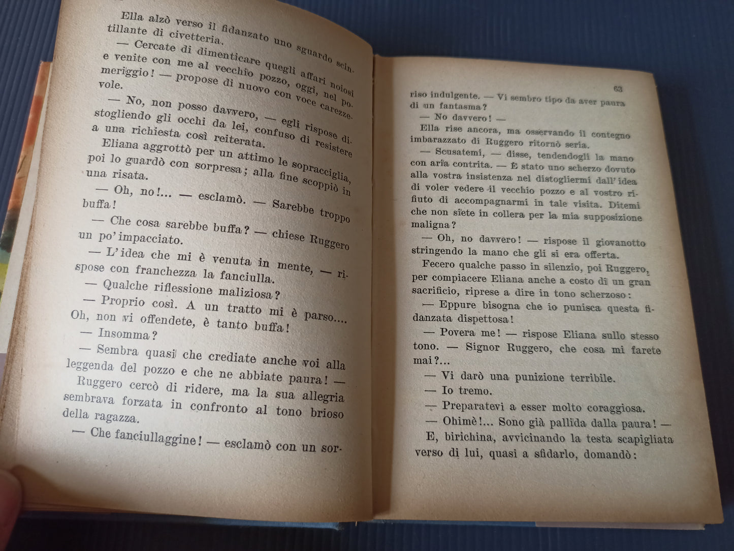 Libro Il Vecchio Pozzo, M. Du Veuzit originale anni 40-50