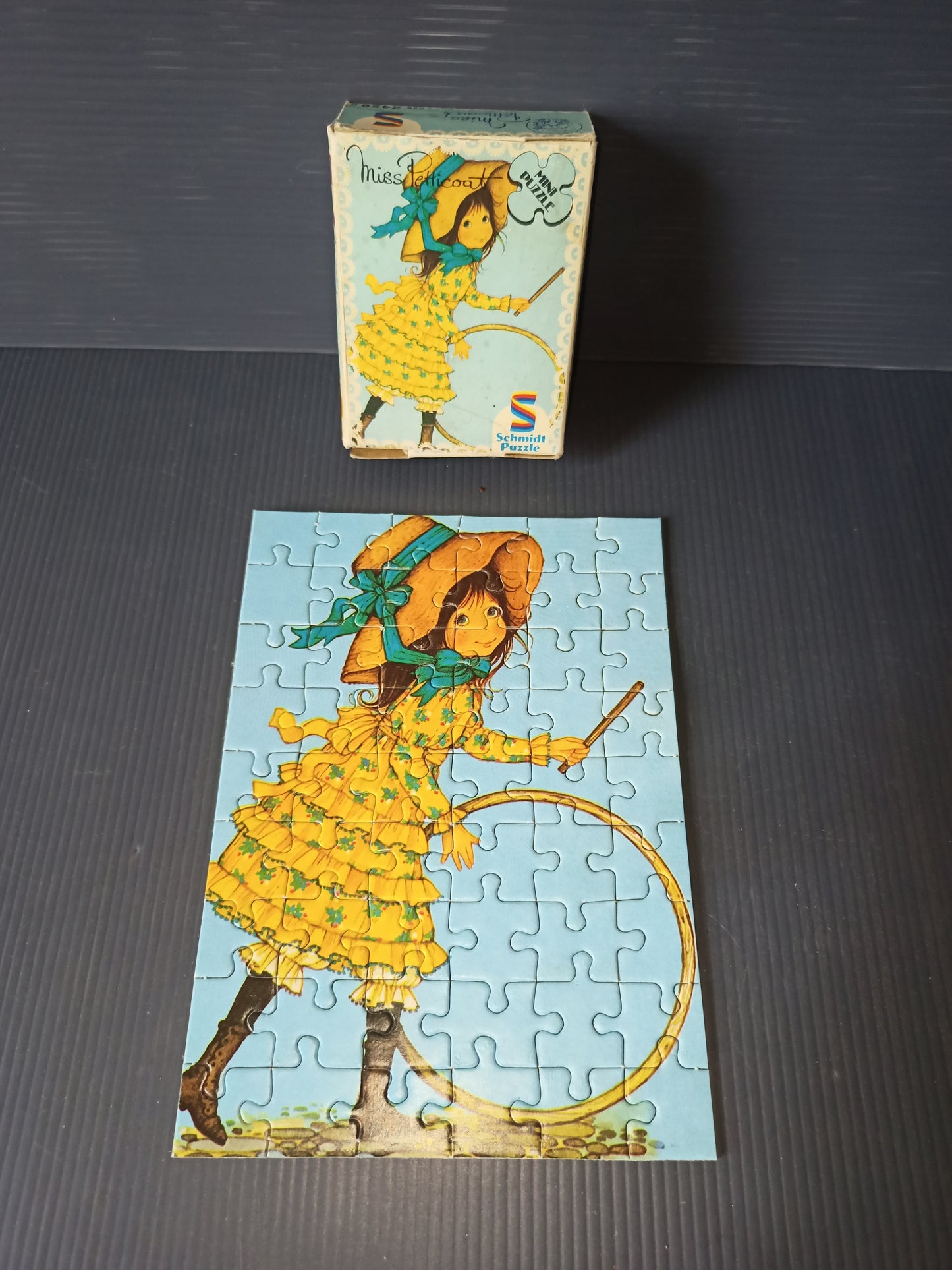 Mini Puzzle Miss Petticoat, Schmidt anni 70