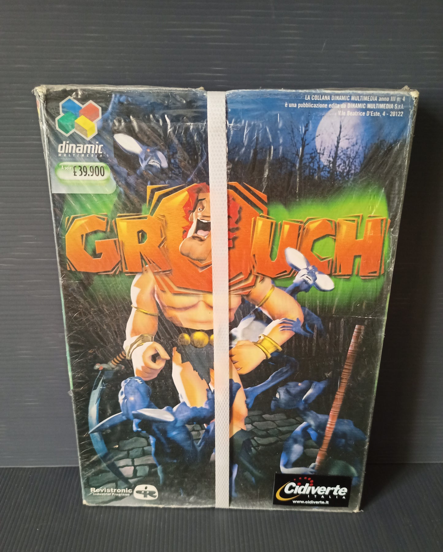 Videogioco PC Grouch, Sigillato