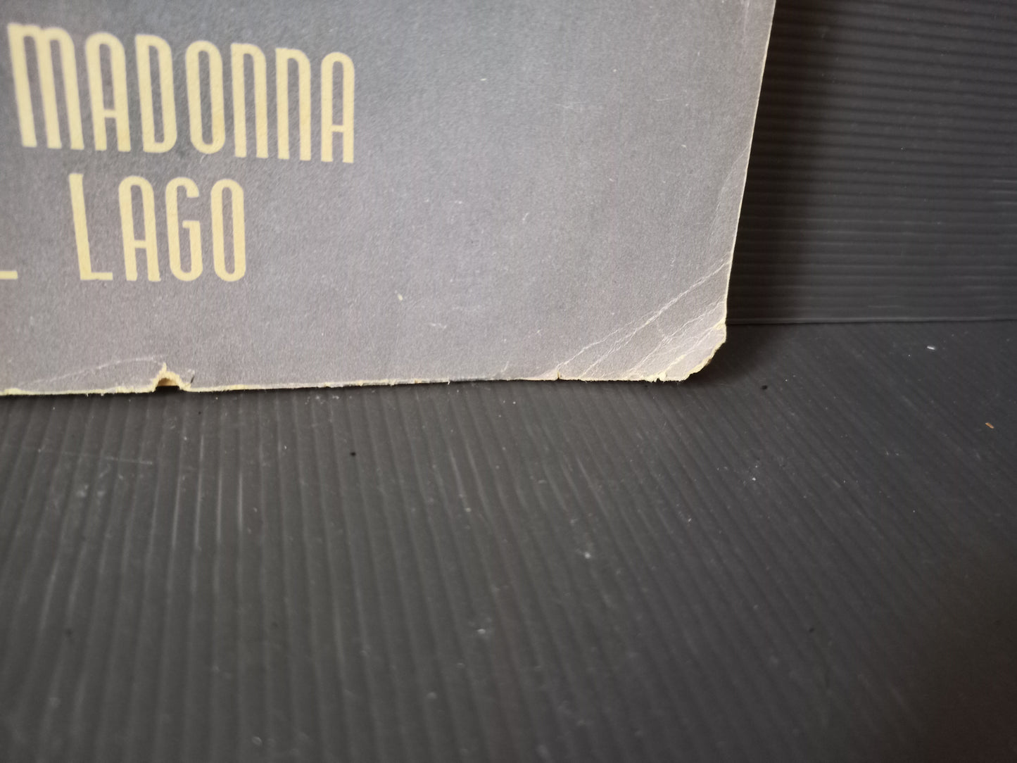 Libro La Madonna Del Lago, Bodini 1951