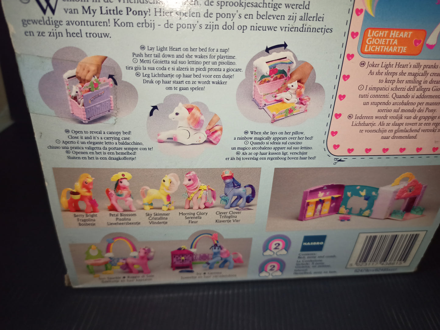 My Little Pony Gioietta Light Heart, Hasbro anni 90 Sigillato