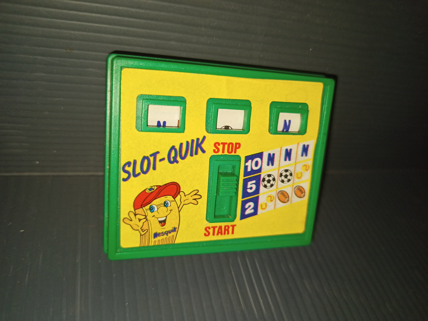 Slot Quik Gadget Nesquik, originale anni 80