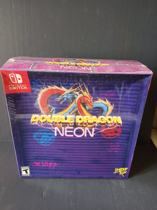 Double Dragon Neon Limited Run Nintendo Switch