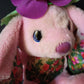 Plush Candy Blossoms Lollipop Posy, Peppermint Rose 90s