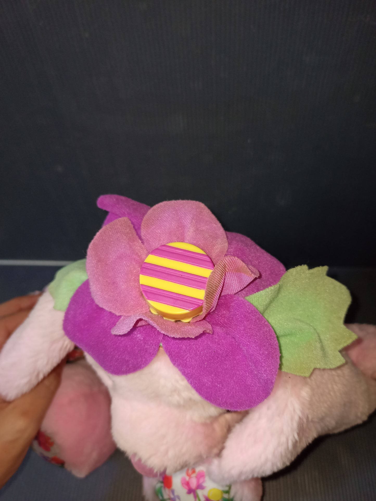 Plush Candy Blossoms Lollipop Posy, Peppermint Rose 90s