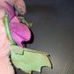 Plush Candy Blossoms Lollipop Posy, Peppermint Rose 90s