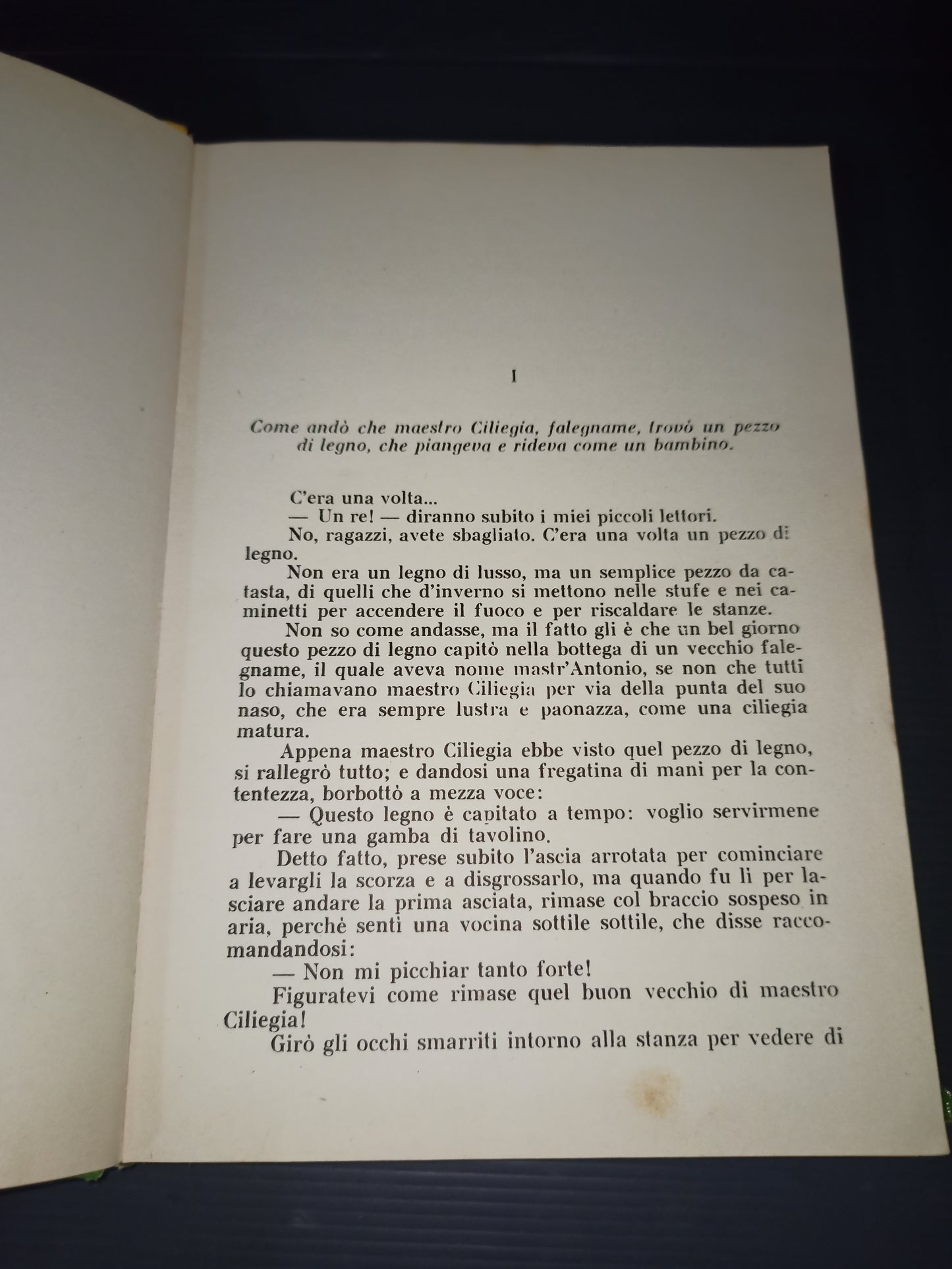 Pinocchio book, Editrice Boschi 1953