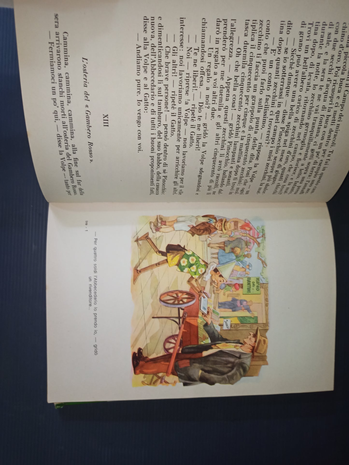 Libro Pinocchio, Editrice Boschi 1953