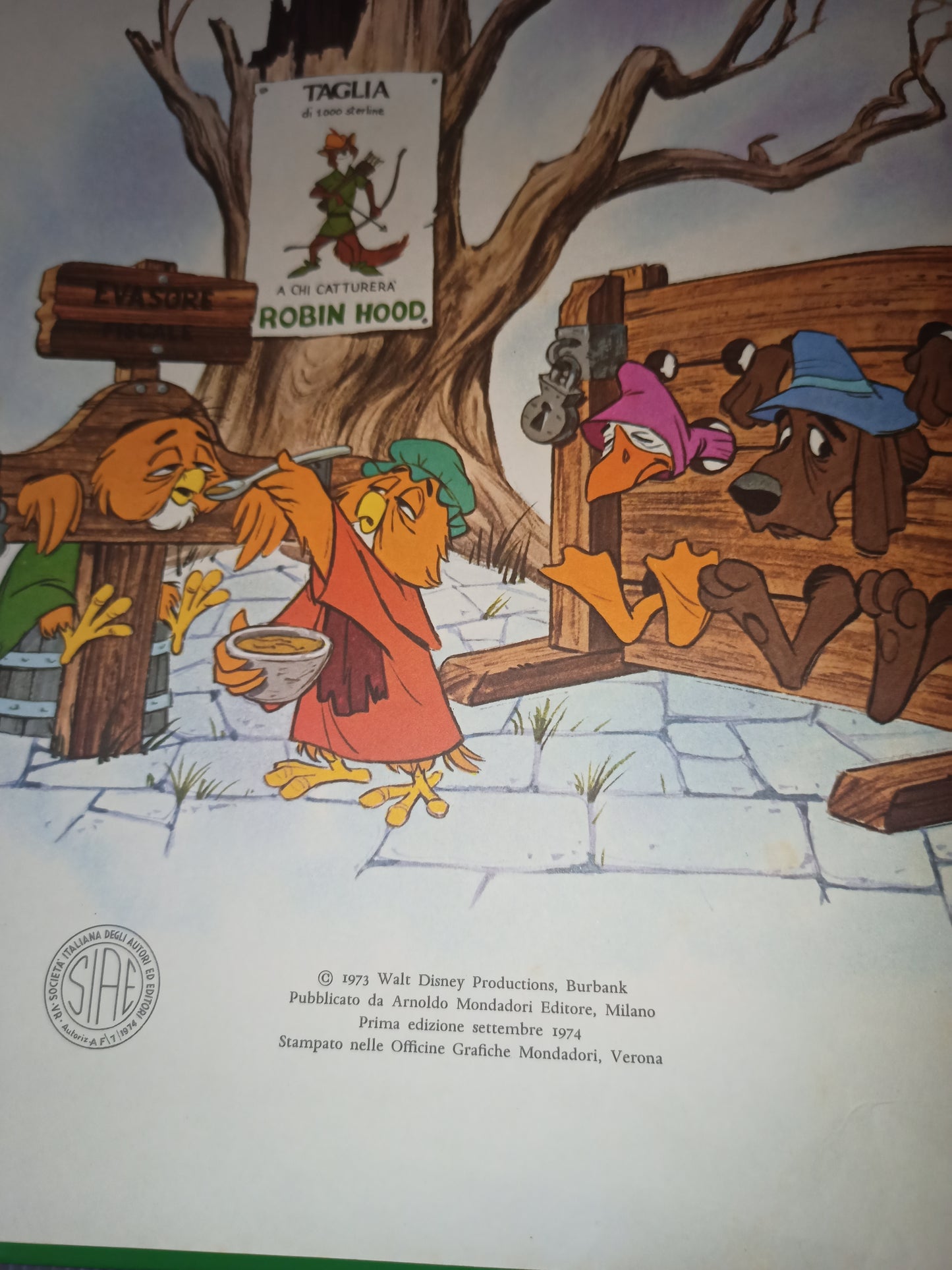 Libro Robin Hood, Mondadori 1974