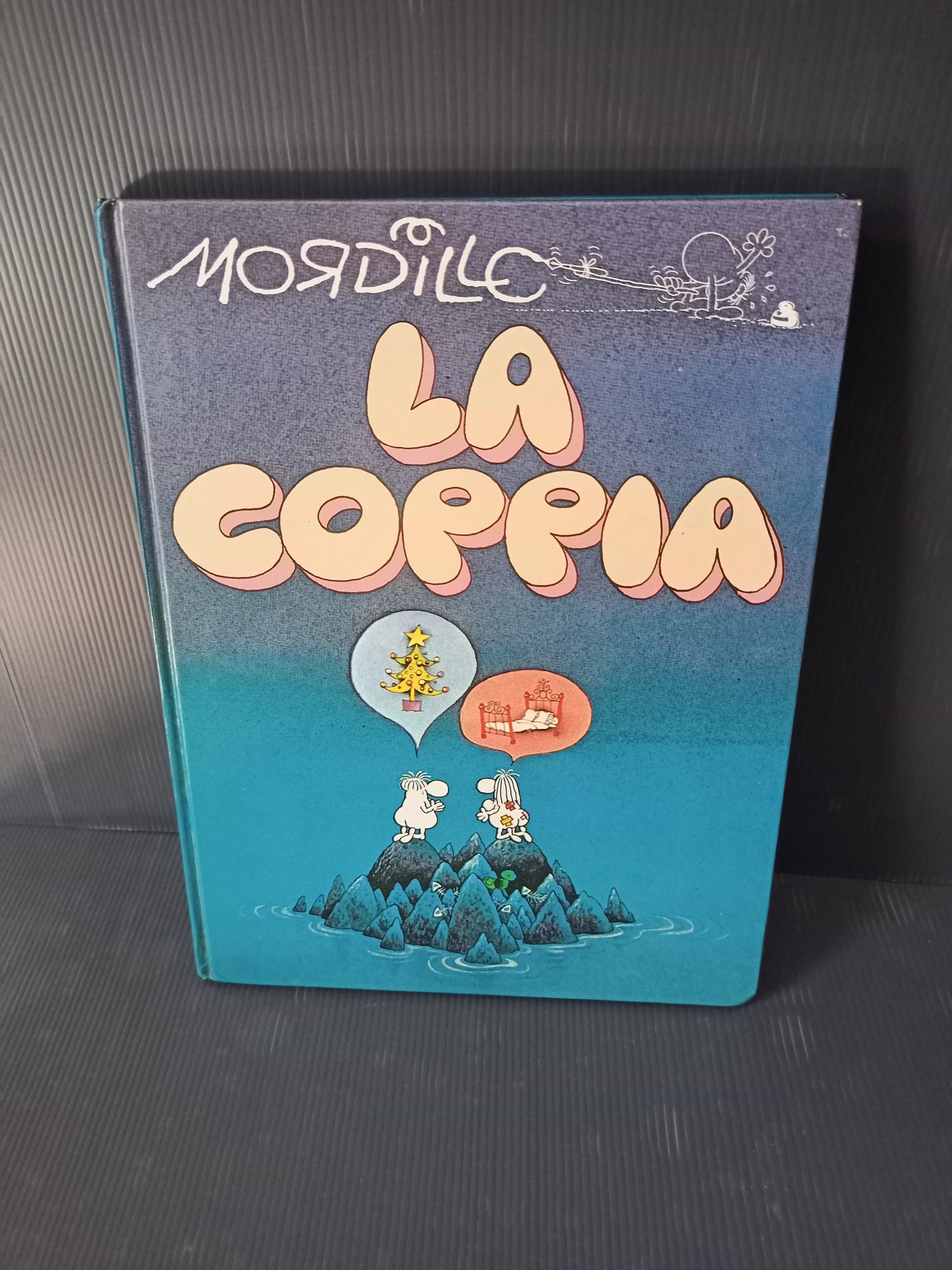 Mordillo La Coppia book, original from the 70s