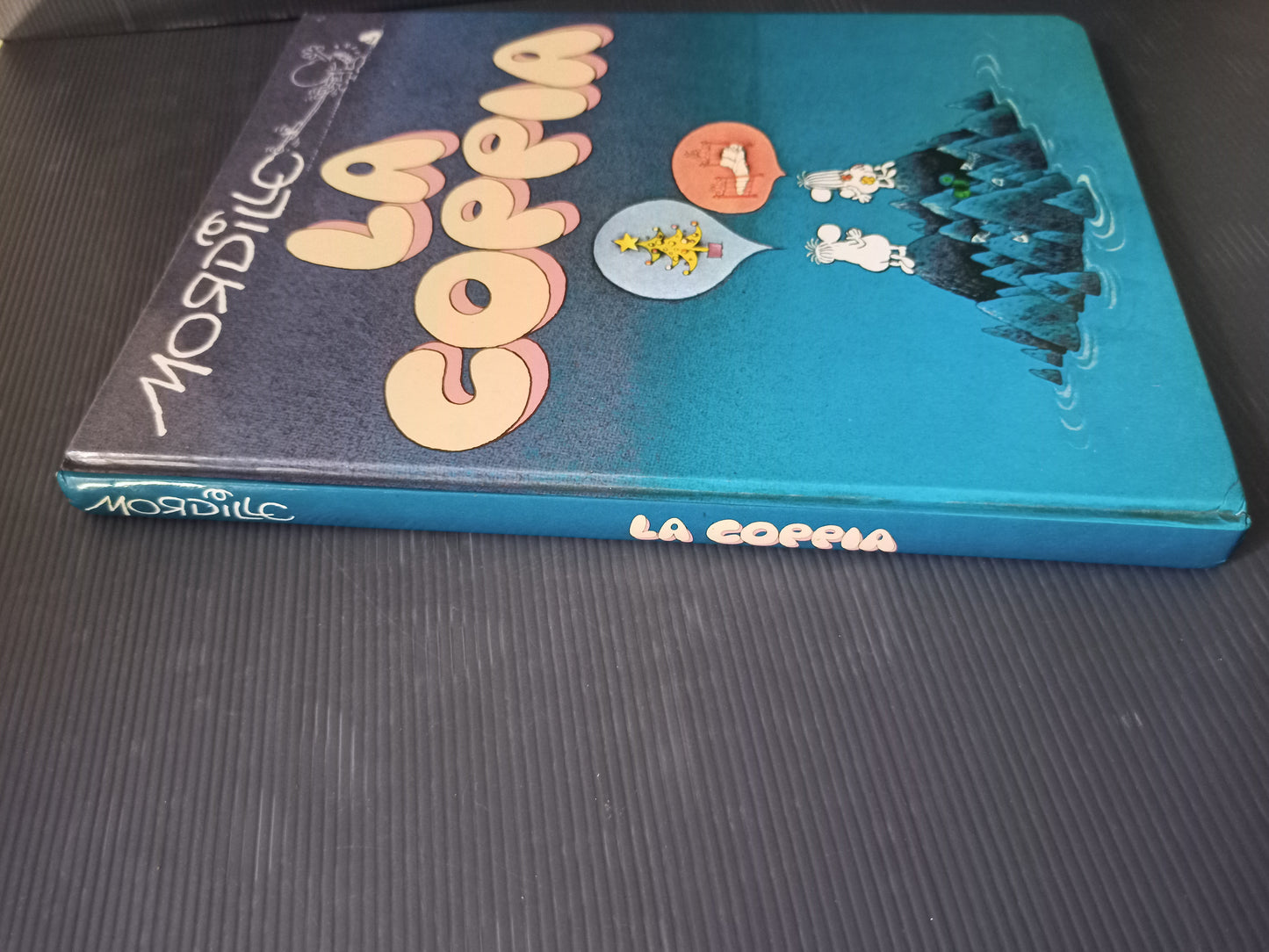 Mordillo La Coppia book, original from the 70s