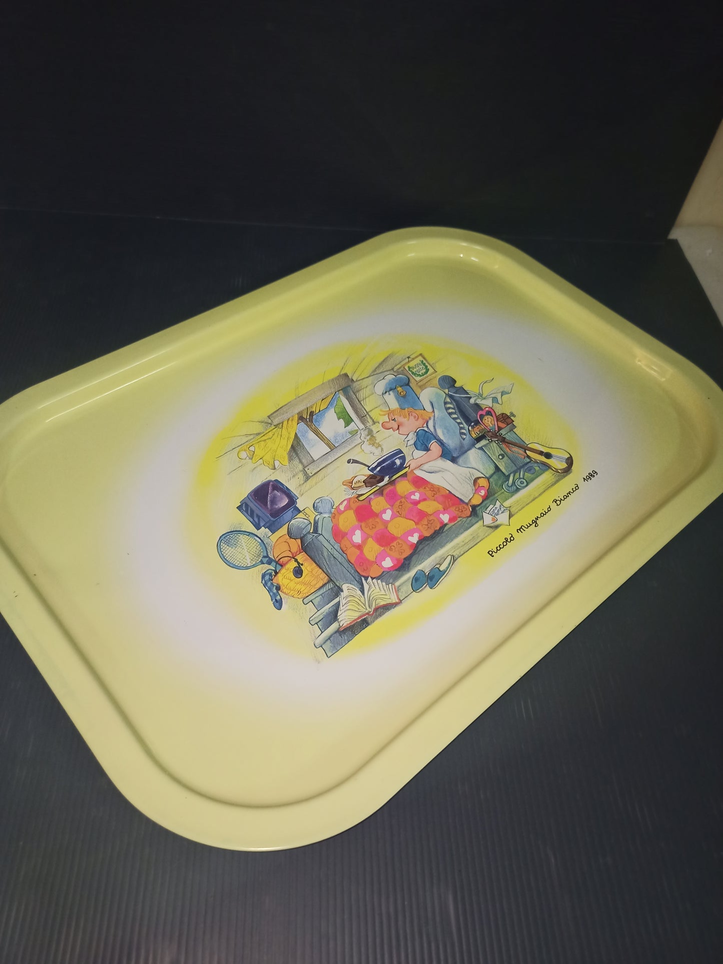 Mulino Bianco Piccolo Miller tray, original from the 80s